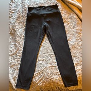 lululemon align pants leggings 25” black